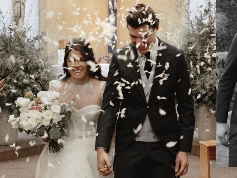 Paulina presume las primeras fotos de su boda