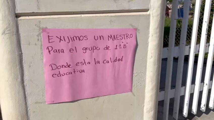 Navojoa: Padres cierran Primaria en 'Pueblo Mayo' por falta de maestro