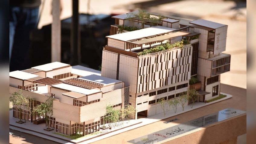 Colocan la primera piedra del proyecto arquitectónico 'Paseo Pesqueira' en Navojoa