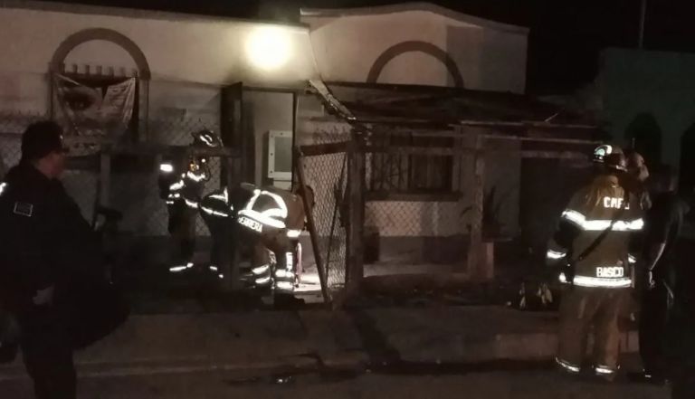 Autoridades se movilizaron por un incendio en Ciudad Obregón, Sonora. Foto: Facebook