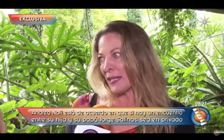 Andrea Noli en el programa 'Hoy'