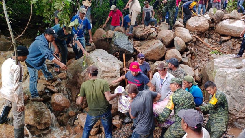 Las fuertes lluvias en el Edomex cobran la vida de cuatro personas en Tlatlaya