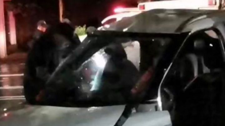 Accidente vehicular: Camión de carga colisiona contra un auto particular; hay una víctima