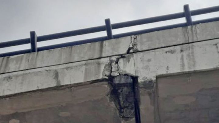 Cierran puente 'El Yaqui' en Cuajimalpa por grieta; evalúan posibles riesgos tras sismo