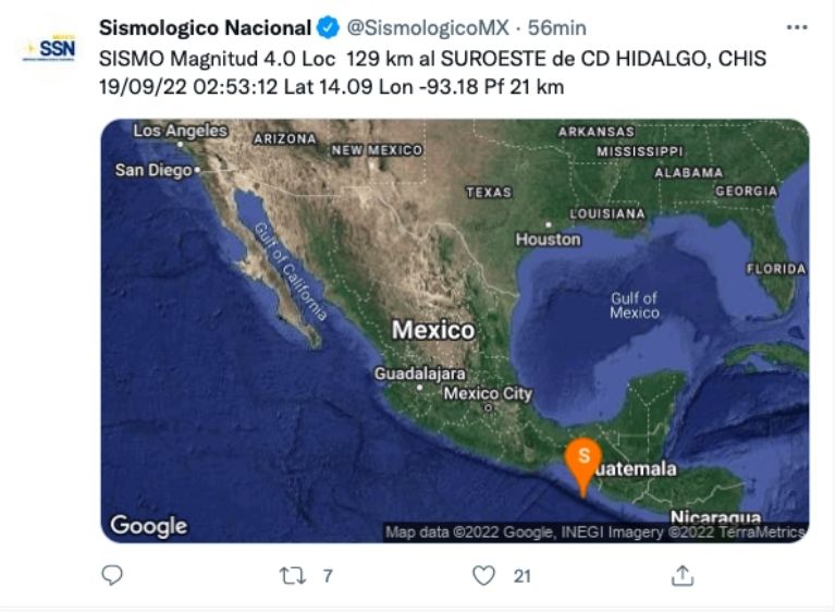Sismo Chiapas 