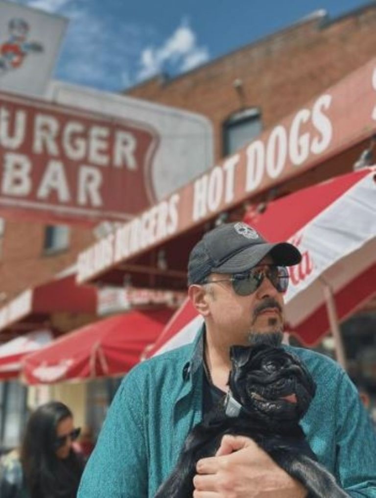 Pepe Aguilar y el 'Gordo Aguilar'