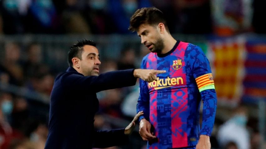 La contundente respuesta de Xavi a petición de Gerard Piqué: "Ahora vas a jugar menos"