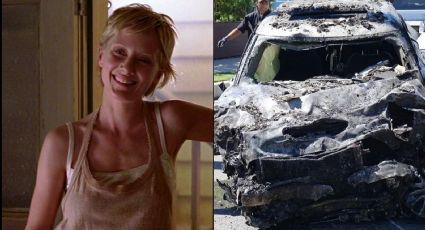 Confirman que afamada actriz estuvo atrapada 45 minutos dentro de su auto en llamas, antes de morir