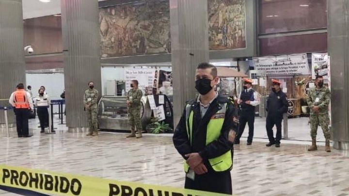 Caos en el AICM: Extrabajadores de Mexicana son desalojados; estaban en paro desde hace años