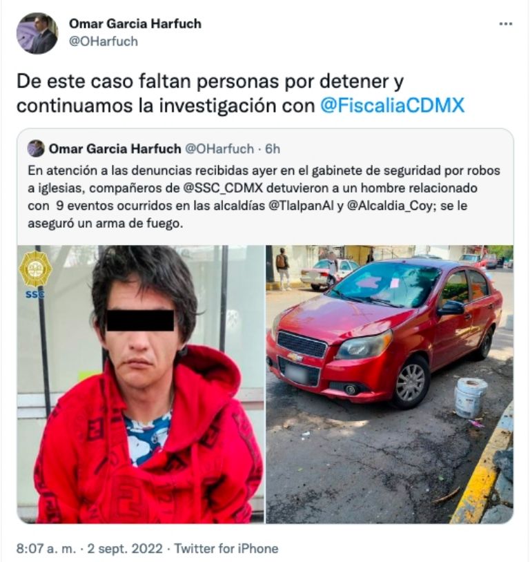 Detenido SSC 