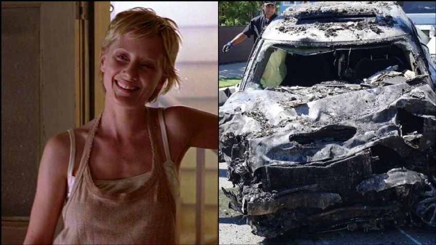 Confirman que afamada actriz estuvo atrapada 45 minutos dentro de su auto en llamas, antes de morir