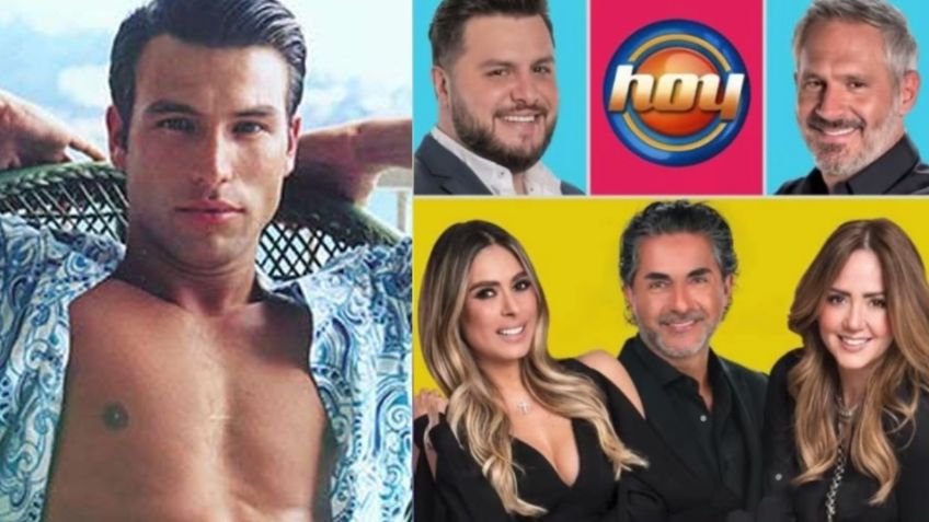 Irreconocible: Tras vicios y renunciar a Televisa, galán de 'El Señor de los Cielos' llega a 'Hoy'
