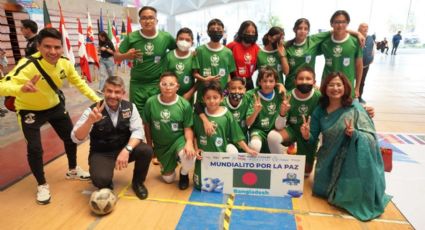 El mundial llegó a la CDMX; en la Miguel Hidalgo organizan torneo de futbol infantil
