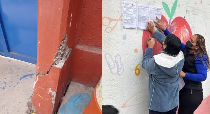 Padres de familia piden revisión de una primaria en Iztapalapa; hay daños tras el sismo