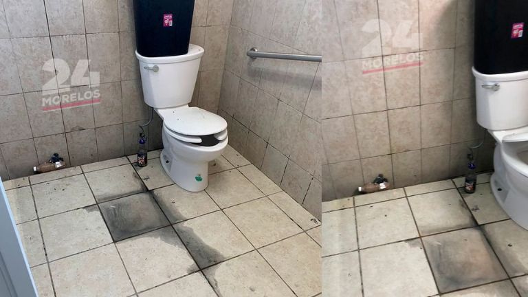 Autoridades se movilizan por explosión en UAEM. Foto: Twitter