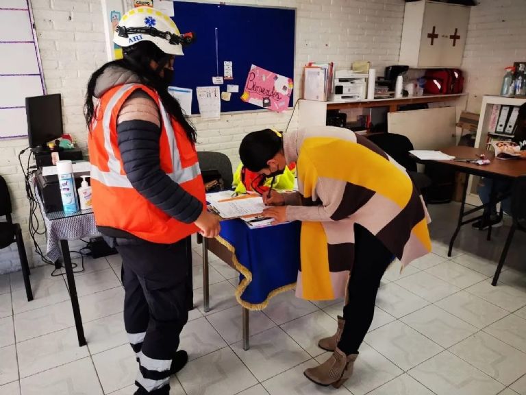 Revisión de escuelas tras sismo del 19 de septiembre