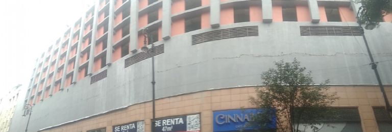 Edificios dañados en la CDMX