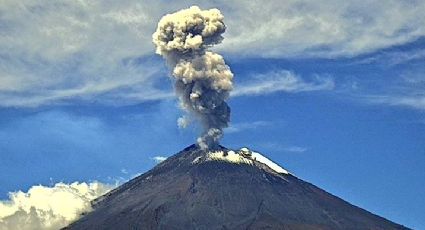 VIDEO: Registran intensa actividad en el Popocatépetl: Más de 65 exhalaciones