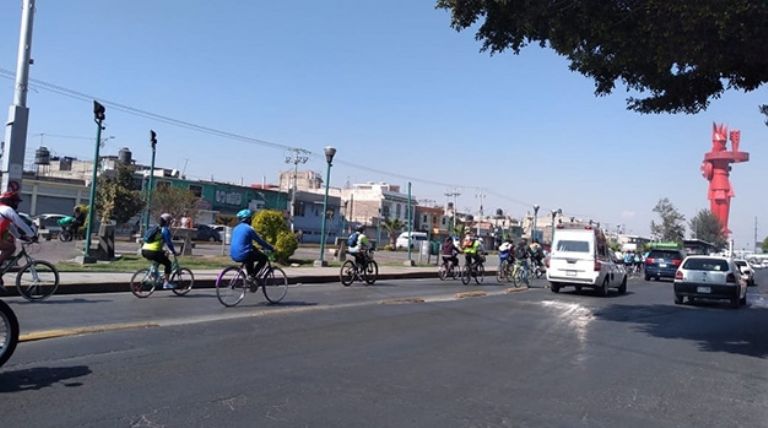 Rodada ciclista en el Estado de México