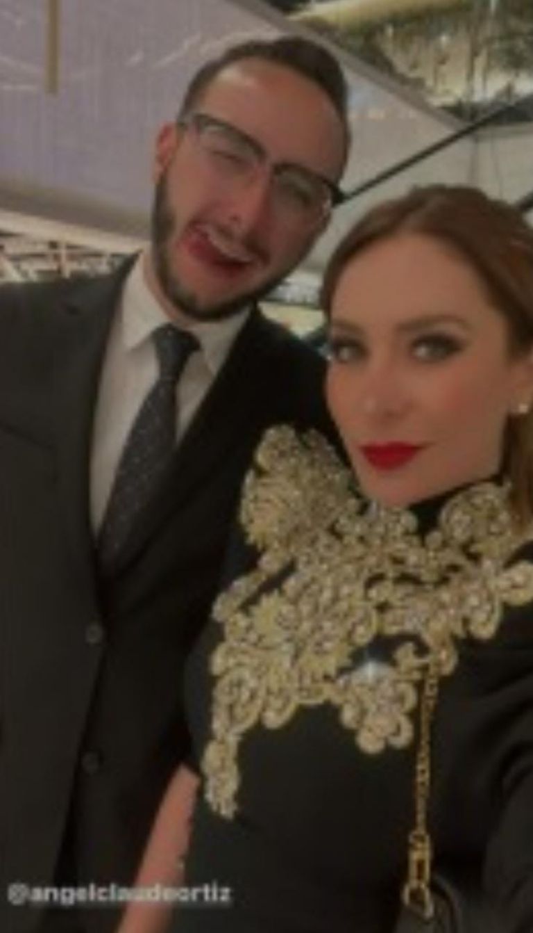 Geraldine presumió que su cita era su hermano