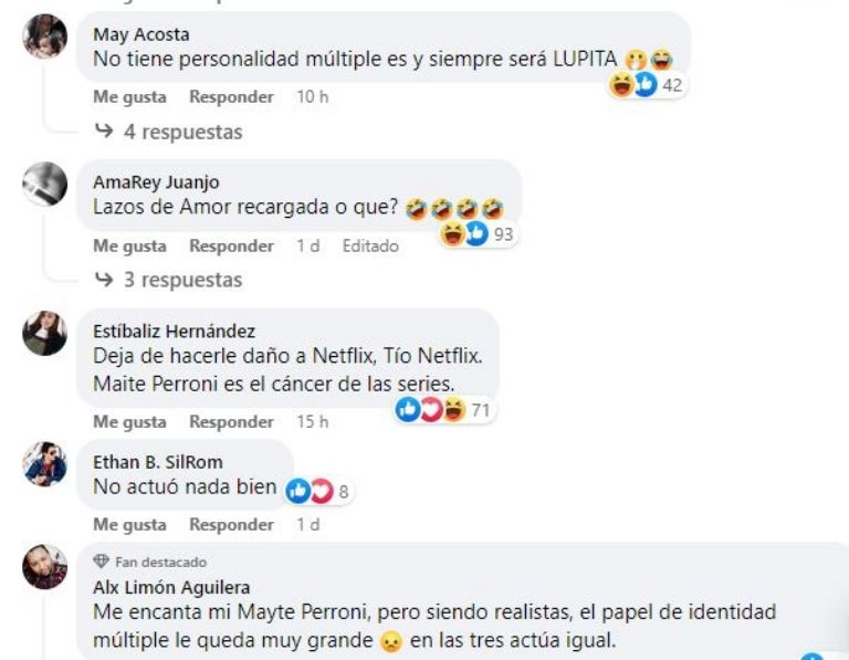 Críticas a Maite Perroni