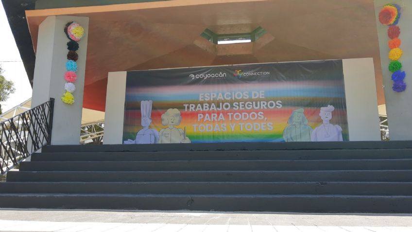Coyoacán realizó la primera Feria de Empleo para la comunidad LGBT en la CDMX