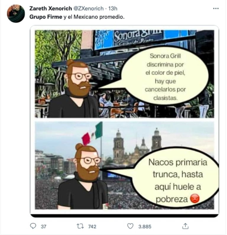 Tuit sobre Grupo Firme 