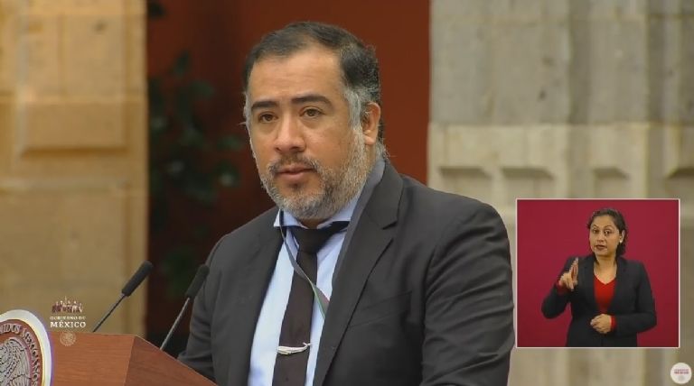 En la imagen, Omar Gómez Trejo, fiscal del Caso Ayotzinapa, quien presentó su renuncia. Foto: Gobierno de México