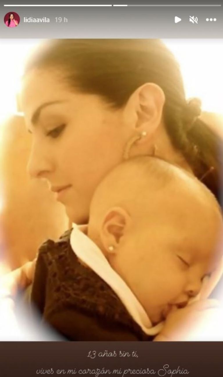 Lidia recuerda a su fallecida hija