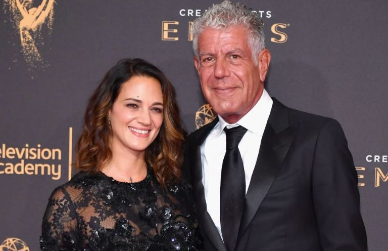 Anthoy Bourdain y Asia Agento