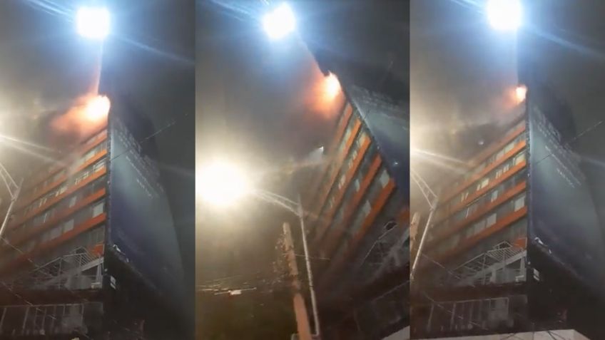 VIDEO: Voraz siniestro desata pánico y moviliza a las autoridades en CDMX; hay 150 afectados