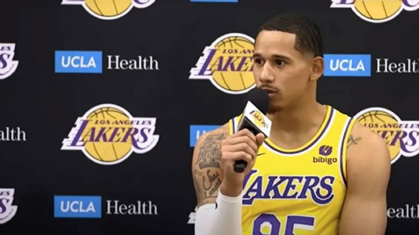 NBA: Juan Toscano quiere representar a México "con mucho orgullo" en los Lakers de LA