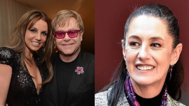 Britney Spears y Elton John 'aman' la CDMX; Sheinbaum celebra nuevo VIDEO grabado en la urbe