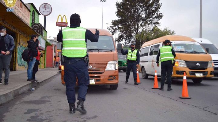 300 oficiales protegerán el transporte público en Iztapalapa y el Estado de México