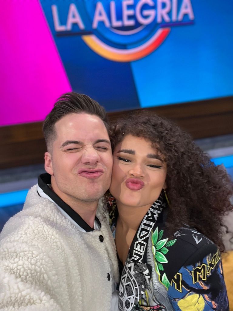 William Valdés y Cesia Sáenz