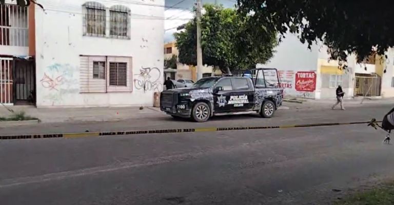 Autoridades llegan al sitio