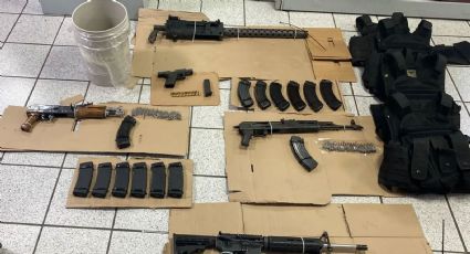 Golpe al crimen: Cuatro detenidos en posesión de arsenal en la Terrazas Monet de Ciudad Obregón
