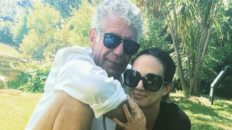 Asia Agento y Anthony 