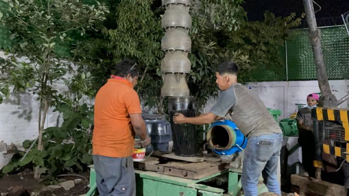 ¡Regresa el agua a Los Reyes La Paz! Concluye rehabilitación del pozo "El Salado"