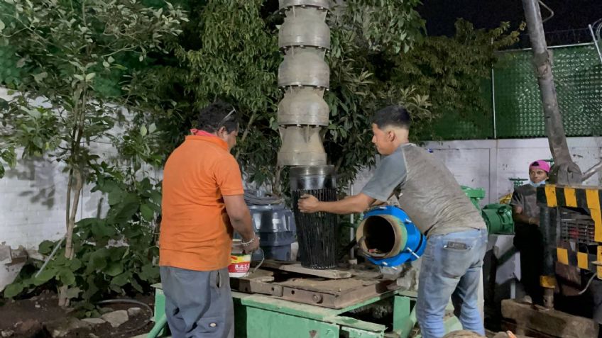 ¡Regresa el agua a Los Reyes La Paz! Concluye rehabilitación del pozo "El Salado"