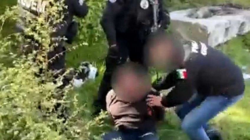 VIDEO: Así encontraron al comandante secuestrado por la Familia Michoacana en Edomex