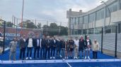 Inauguran la primera cancha pública de pádel de la CDMX; Se disputará un campeonato mundial
