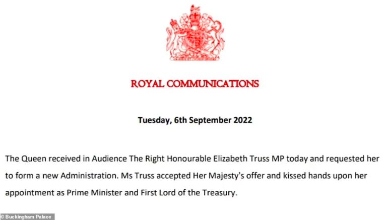 Comunicado Casa Real 