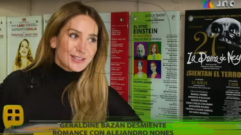 Geraldine Bazán en Ventaneando