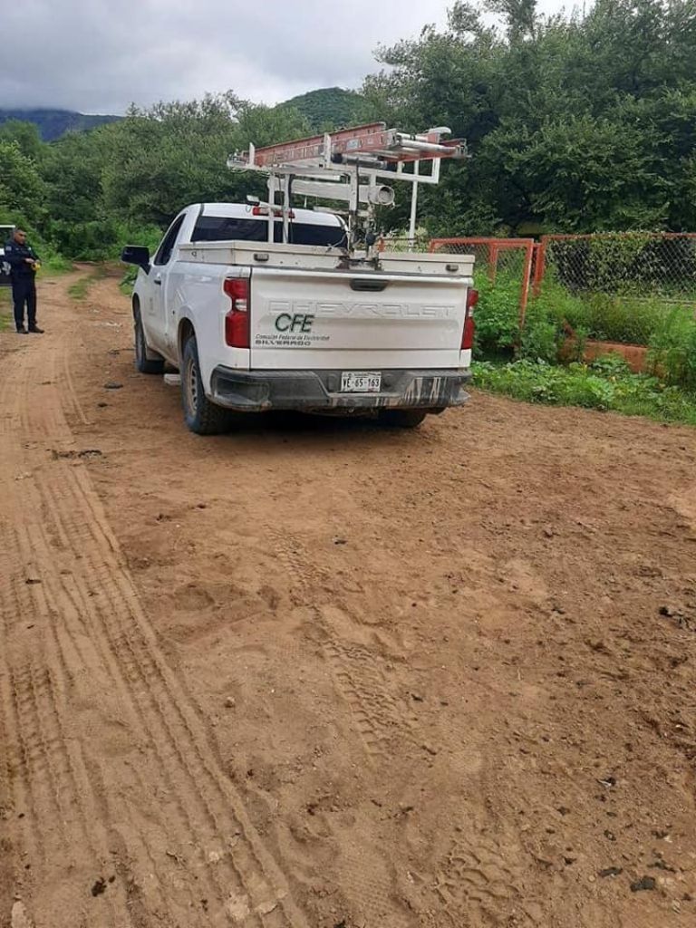 El otro auto de la CFE encontrado en Ónavas