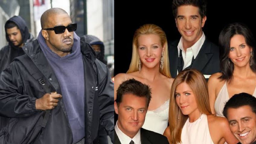 ¿Para llamar la atención? Kanye West asegura que 'Friends' no era gracioso; actriz se burla de él así