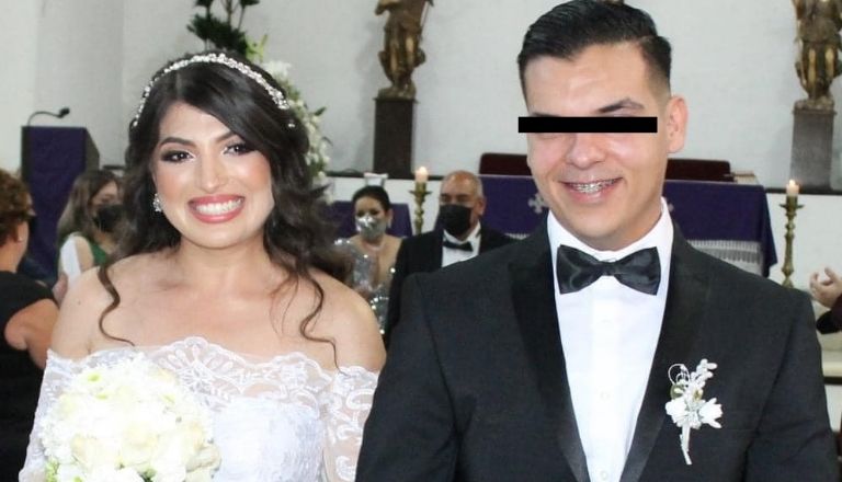 La maestra Jhoana y Jesús Antonio se casaron en abril de este año. Foto: Internet