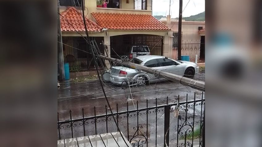 Remanentes de 'Kay' deja afectaciones en Guaymas y Empalme; suspenden clases en región