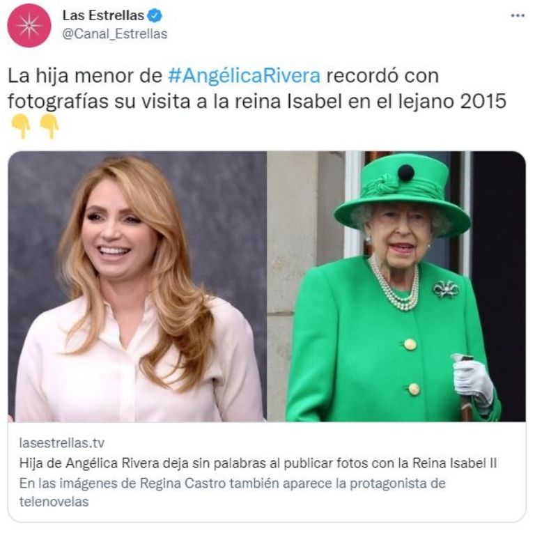 tuit de Angélica rivera