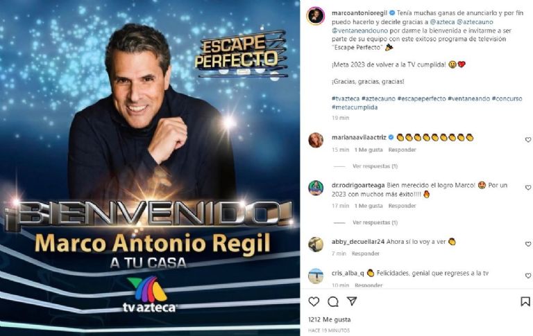 Marco dio la noticia